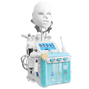 2026 Popular 10 in 1 Hydra Skin High Frequency Wand Facial Cleaning Vacuum Blackhead Remover Hydrodermabrasion Machine for Spa - Product Image 2