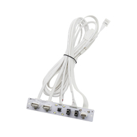 Dual USB 3.0 Port Slot Plate Adapter Panel Cable Female Screw to Motherboard USB 3.1 Front Panel Mounted Extension Cable