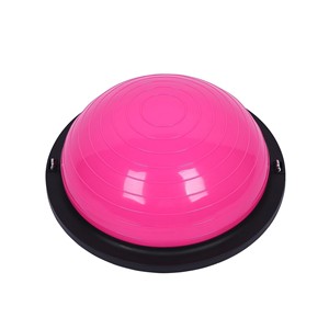 Balón de Equilibrio Azul para Yoga con Base Negra, Material PP Redondo, para Entrenamiento de Equilibrio para Adultos - Product Image 3