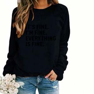 Custom Unisex <b>Vintage</b> <b>Oversize</b> Pullover <b>Sweatshirt</b> Fashionable Polyester Cotton Hoodie Breathable Crewneck Women's Sublimation - Product Image 2