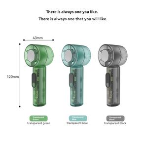 مروحة تبريد صغيرة قابلة لإعادة الشحن USB تصميم قابل للطي لمكتب السفر الشخصي في الهواء الطلق - Product Image 2