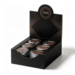 Boîte de présentation rigide pour chocolat TMR avec doublure en aluminium, emballage haut de gamme pour la vente au détail de confiseries - Product Image 1