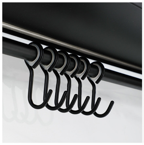 Kim loại không gỉ treo tường gia vị giá tiết kiệm không gian nhà bếp tổ chức - Product Image 6