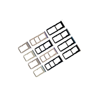 Adaptateur de remplacement pour support de carte Micro SD et double emplacement pour carte SIM pour Samsung Galaxy A10 A12 A21S A217 A31 A51 A71