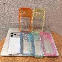 Nouvelle coque en acrylique pour les modèles 18 Pro Max & 17/16 - Design transparent arc-en-ciel avec dissipation de chaleur