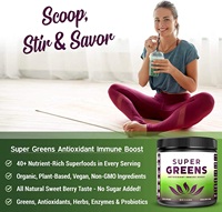 Échantillon Gratuit : Boisson Protéinée Super Alimentaire aux Vitamines et Poudre de Super Aliment Vert