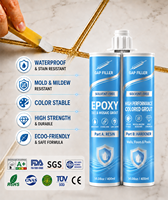 Mastic décoratif pour joints de carrelage intérieur avec technologie de résine époxy anti-jaunissement