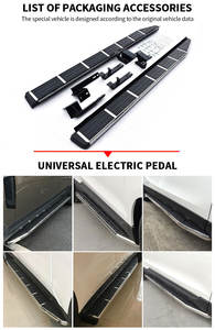Marchepieds latéraux fixes en aluminium pour <span class=keywords><strong>FORD</strong></span> Edge Territory Explorer Equator <span class=keywords><strong>Ecosport</strong></span> Escape, vente en gros d'usine - Product Image 3