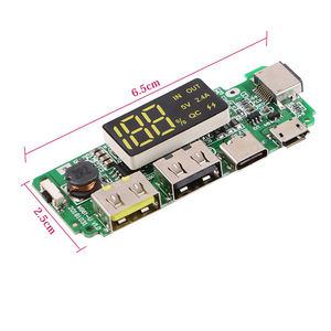 Módulo de Carga Digital para Batería de Litio 18650, 5V 2.4A 2A 1A, Salida USB Dual con Pantalla, Módulo de Potencia - Product Image 2