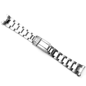 Luxus 20mm Schraub verbindungen Uhren armband Vergoldetes massives Edelstahl-Uhren armband mit Austern-Einsatz verschluss für Taucher uhren - Product Image 3