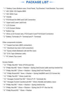 EU PL STOCK Kit DIY Caja de Batería Lifepo4 3.0 280Ah 306Ah Almacenamiento de Energía MASON 280 Caja de Batería Lifepo4 - Product Image 5