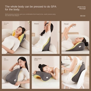 Hot Compress <b>Pad</b> Multifunctional Cervical Vertebra Charging Back Lumbar Car Neck Massage <b>Cushion</b> for Waist - Product Image 4