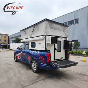 WECARE Off Grid 4x4 Pop-up Truck Camper Slide-in RV Caravan avec panneau solaire et réservoir d'eau pour camping-car pick-up - Product Image 2