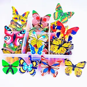 Rice Paper Cake Decoration Edible Wafer Paper for Cake Edible Butterflies Wafer Rice Paper Cake