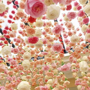Guirlande de fleurs suspendues DIY <span class=keywords><strong>pour</strong></span> <span class=keywords><strong>plafond</strong></span>, <span class=keywords><strong>pour</strong></span> décorations de <span class=keywords><strong>mariage</strong></span> et de fête, guirlande de fleurs suspendues élégante <span class=keywords><strong>pour</strong></span> la décoration d'événements - Product Image 3