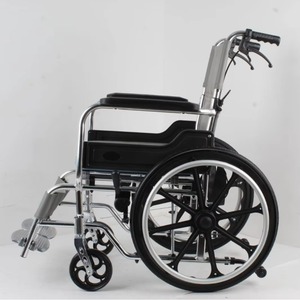 Handicapped Bath Wheelchair with Toilet Chair Elderly Stroller with Toilet Potty Narrow Door Wheelchair for Shower Chair - Product Image 2