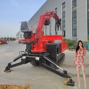 1T caoutchouc voie transporteur Dumper pour l'agriculture - Product Image 5