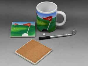 Vente en gros d'usine, tasse à café en céramique à impression bon marché, mug <span class=keywords><strong>de</strong></span> <span class=keywords><strong>golf</strong></span> 300 ml, couleur personnalisée <span class=keywords><strong>de</strong></span> luxe - Product Image 6