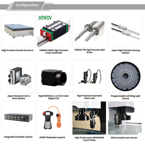 Ausky cao cấu hình AMH quang 3D tầm nhìn Hệ thống đo lường cmm phối hợp Máy đo <span class=keywords><strong>renishaw</strong></span> TP20 cảm ứng thăm dò 1 năm - Product Image 3