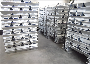 Usine en gros 99.9% lingot de zinc prix par kg lingot 99.7 prix de lingot de zinc pur en Chine fabricant - Product Image 4