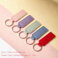 Porte-clés en cuir PU, pendentif de sac, accessoires de luxe pour voiture, porte-clés personnalisé, cadeau promotionnel DIY