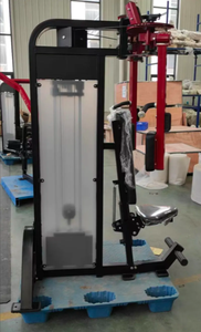 <span class=keywords><strong>Machine</strong></span> à mouche pectorale en acier à poids réglable pour exercices musculaires de la poitrine Équipement chargé par plaque - Product Image 5