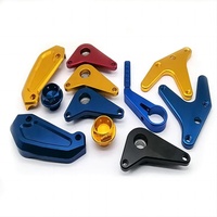 Kit de pièces usinées CNC en alliage d'aluminium pour prototypage rapide, fraisage, tournage, perçage, usinage du métal pour l'acier, le laiton et le cuivre
