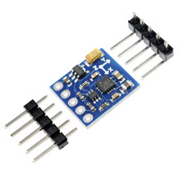 Module de capteur de boussole magnétomètre à trois axes HMC5883 HMC5883L GY-271 GY271, alimentation 3V-5V pour Arduino