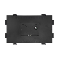 Haute luminosité 1000nits 27 pouces moniteur industriel à cadre ouvert écran tactile LCD pour l'extérieur utilisé avec VGA HD AV BNC USB Inport