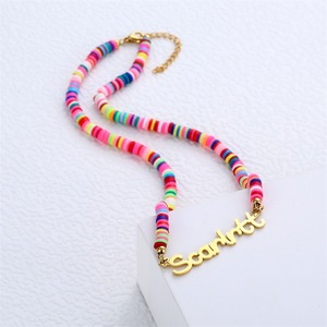 Collar Personalizado Unisex para Fiestas con Colgante de Acero Inoxidable Chapado en Oro de 18K, Cadena de Eslabones Moderna, Dropshipping desde Shopify Agent - Product Image 4
