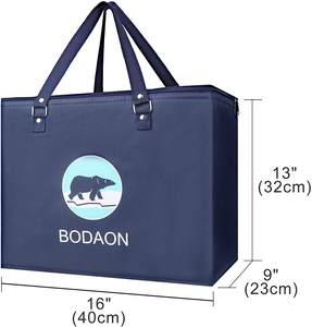 Anpassbare Werbe mode Mittagessen Bier kühler Taschen Wärmedämmung - Product Image 4