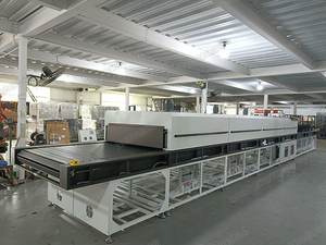 מנהרה חשמלית אוטומטית מסוע תנע 220v תרמו מתכווץ אפוקסי לעיבוד מזון תנור הסעה גבוהה - Product Image 2