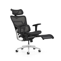 Chaise de bureau ergonomique moderne pour direction Support lombaire confortable Tissu tournant de haute qualité Fabricant OEM