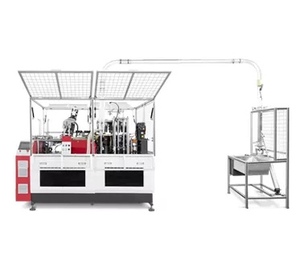 Fabrication professionnelle, haute vitesse, entièrement automatique, Production de gobelets en papier, prix de la Machine - Product Image 2