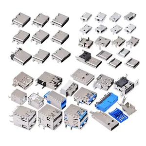 OEM 2 5 8 12 Pin <span class=keywords><strong>Micro</strong></span> <span class=keywords><strong>Usb</strong></span> Pcb Connecteur <span class=keywords><strong>Femelle</strong></span> à <span class=keywords><strong>Souder</strong></span> <span class=keywords><strong>a</strong></span> B C Type Dip Vertical 90 180 Degrés Mini <span class=keywords><strong>Micro</strong></span> <span class=keywords><strong>Usb</strong></span> Connecteur - Product Image 1
