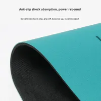 Tapis de yoga portable antidérapant en caoutchouc naturel PU de 5 mm x 60 cm, idéal pour les exercices de planche, les inversions et la protection des coudes et des genoux – Vente directe usine