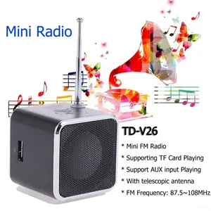 आउटडोर पार्टी स्पीकर TD-V26 हॉट सेलिंग-Fm रेडियो के साथ पोर्टेबल ब्लू-दांत स्पीकर, कैंपिंग के लिए उच्च रूप डिजाइन डिजाइन डिजाइन, समुद्र तट, यात्रा - Product Image 6
