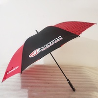 Parapluie de golf géant automatique coupe-vent de marque, en pongé, avec sac de transport à bandoulière