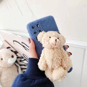 <span class=keywords><strong>Coque</strong></span> en peluche douce et chaude pour <span class=keywords><strong>Huawei</strong></span> <span class=keywords><strong>P30</strong></span> P40 Pro Mate 30 40 Pro, housse mignonne et fourrée pour téléphone portable, idéale pour l'hiver - Product Image 5