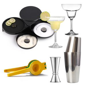 Bán buôn nhựa ABS <span class=keywords><strong>container</strong></span> gia vị Hộp <span class=keywords><strong>3</strong></span> Lớp Muối thủy tinh rimmer Margarita muối hộp thanh phụ kiện - Product Image 6