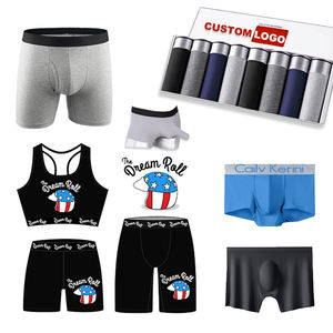 Celana Dalam Pria & Wanita Plus Size dengan Logo Custom, Cetak Sublimasi, Set Bra Wanita, Lingerie Poliester, Celana Dalam Pria & Boxer - Product Image 4