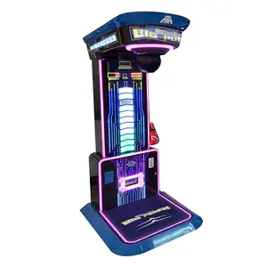 Jetonlu spor Arcade elektronik boks makinesi büyük yumruk boks oyun makinesi ödül