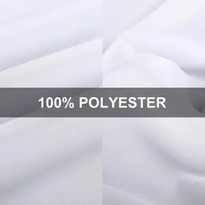 Modern Luxury 120 Inch Round Tablecloth Plain White Polyester Fabric Waterproof Woven Style Wedding Party Dining Banquet Events