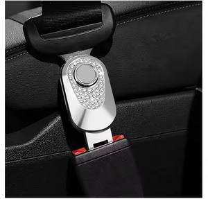 Fivela de cinto de segurança ajustável de aço carbono e alumínio para carros, tamanho pequeno e grande, ajustável, do fabricante - Product Image 6
