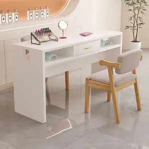 Upgrade And Thickening Simple Fashion Nail Table Economy Japanese Single And Double Nail Table Light Luxury Net Red Nail Table