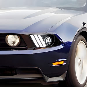 Pour <span class=keywords><strong>Ford</strong></span> <span class=keywords><strong>Mustang</strong></span> 2010-2014 LED Auto Phares Assemblage 100W Voiture Avant Lampes avec Clignotant Projecteur Lentille Nouvel État Accès - Product Image 5