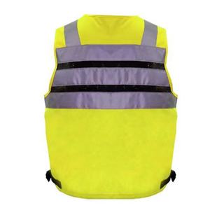 Gilet de sécurité réfléchissant personnalisable S-5XL, haute visibilité, séchage rapide, vêtements de chantier haute visibilité, directement de l'usine - Product Image 5