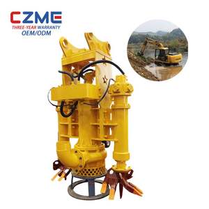 CZME Hish Efficiency Gravel Sand <b>Pump</b> Mining Dredse Excavator Mounted Hydraulic Sand <b>Pump</b> for Port and River Dredgins - Product Image 1