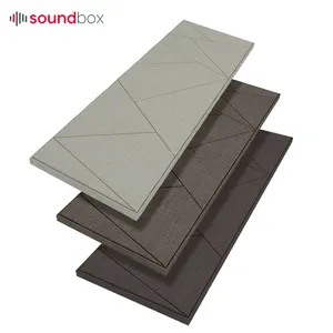 Soundbox iç duvar geniş bant ses emilimi akustik Panel HIFI odası için ev sineması duvar