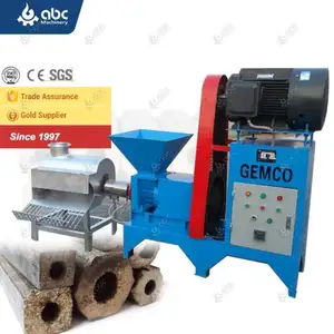 Máquina de briquetas de cáscara de cacahuete de biomasa de cáscara de coco de madera de aserrín de cáscara de arroz más vendida de Word para briquetar biomasa (OTI)